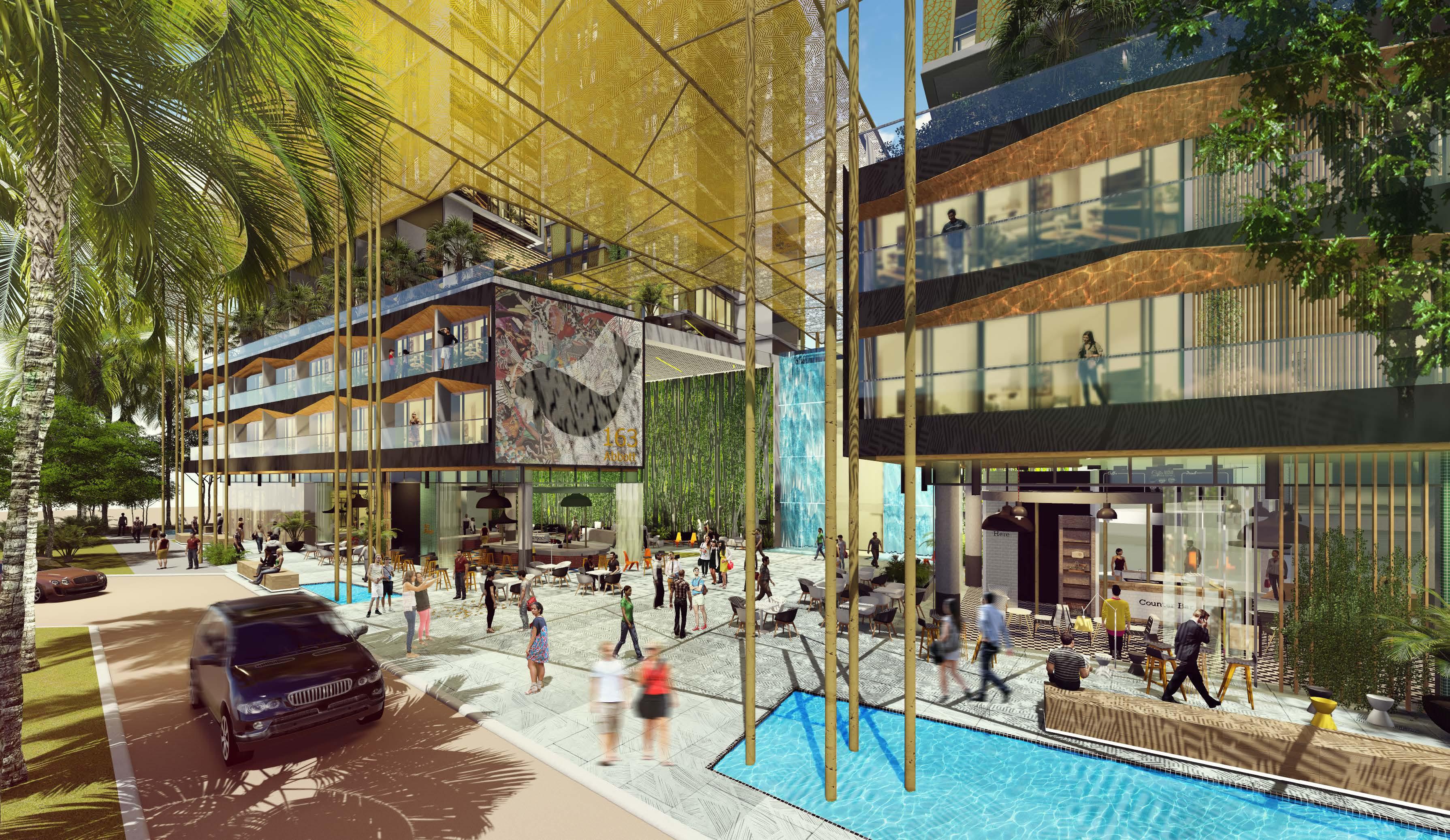 Crystalbrook Bailey Hotel Cairns Exterior photo The proposed shopping mall