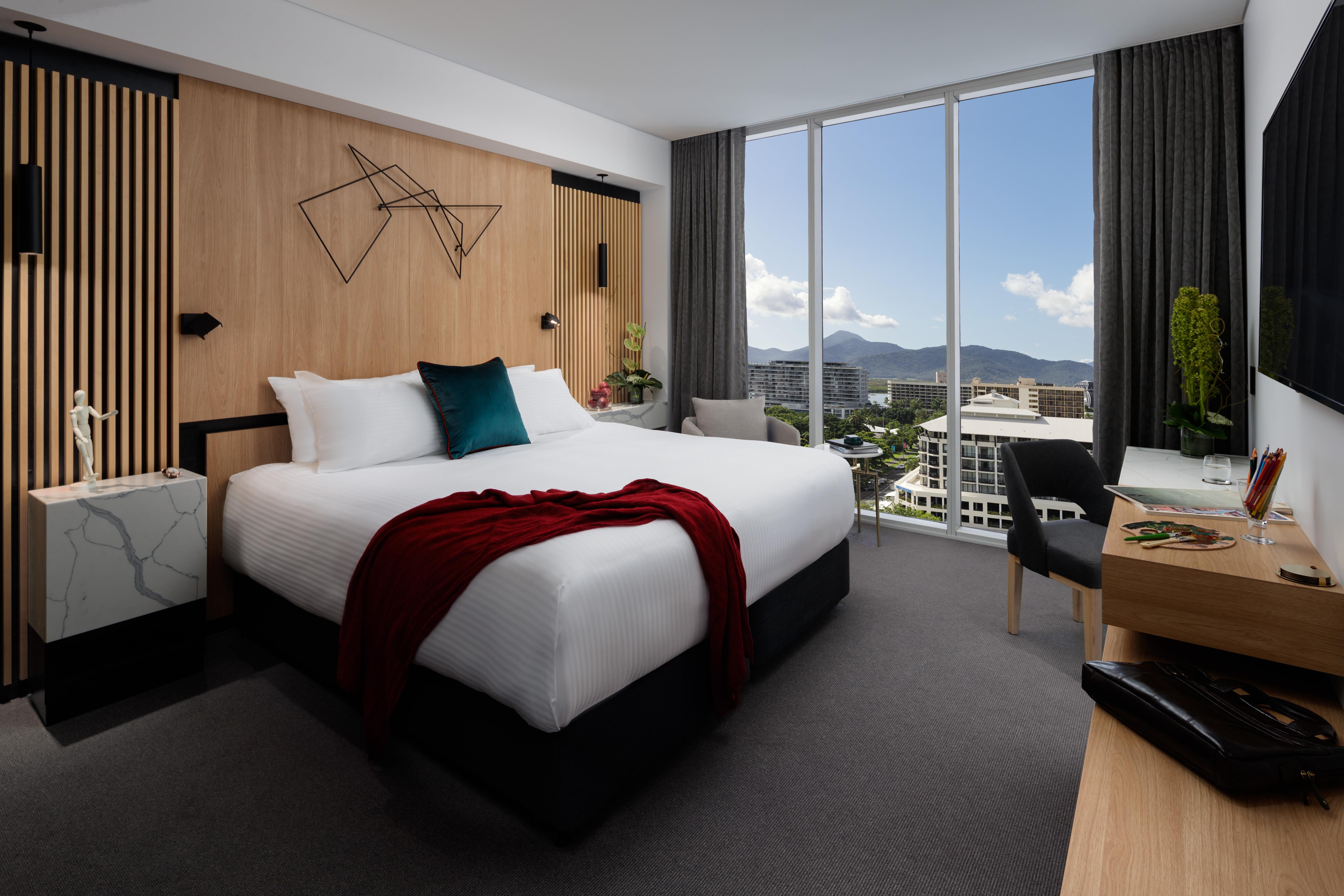 Crystalbrook Bailey Hotel Cairns Exterior photo A room at the Hotel
