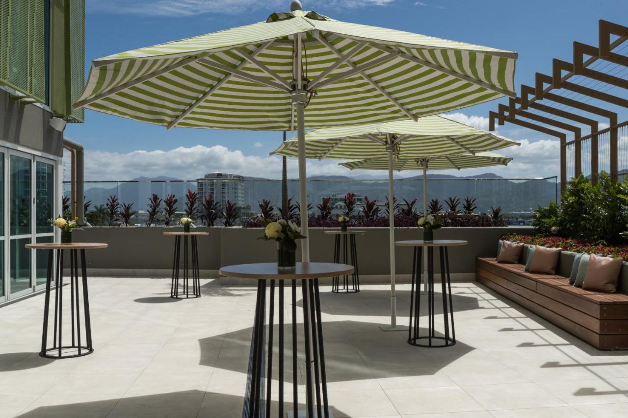 Crystalbrook Bailey Hotel Cairns Exterior photo The rooftop terrace at the hotel
